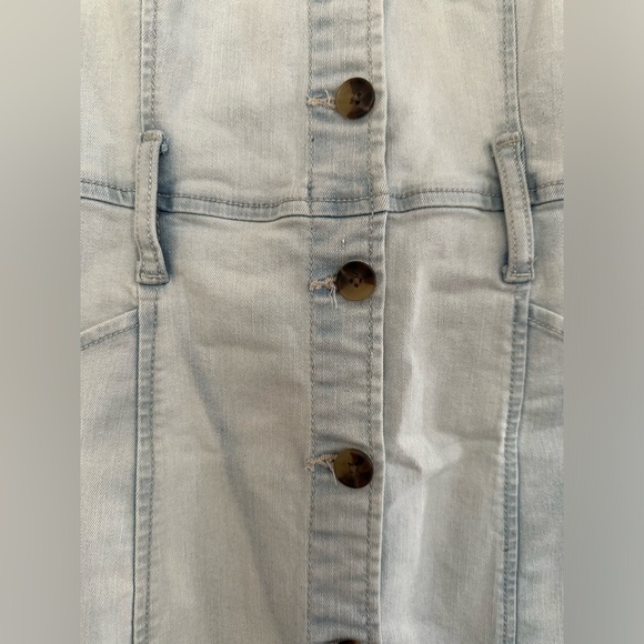 Light blue denim dress - Picture 4 of 4